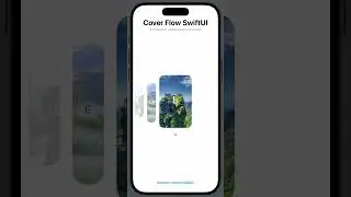 Modern CoverFlow carousel SwiftUI
