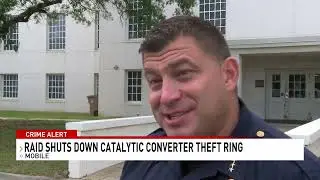 Mobile Police: Raiding recycling business shut down catalytic converter theft ring - NBC 15 WPMI