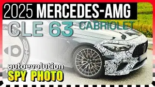 SPY SHOTS: 2025 Mercedes-AMG CLE 63 Cabriolet