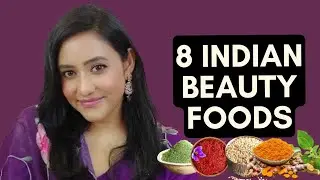8 Ancient Beauty Foods Indian Women Swear By For Youthful Firm Skin & Clear Glowing Complexion