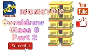 Learn Isometric from Expert || Coreldraw Class 8 || Part 2