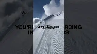A beautiful day for snowboarding 