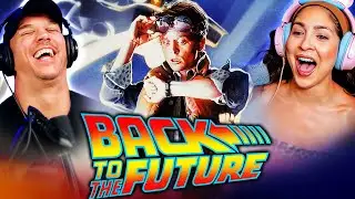 BACK TO THE FUTURE (1985)| Movie REACTION! | HER FIRST TIME WATCHING!!