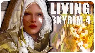 Living Skyrim 4 Live Gameplay & Playthrough - Part 1