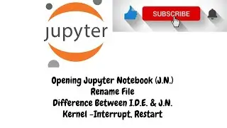 1. Basics of Jupyter Notebook || What is Jupyter Notebook !!? || Jupyter Notebook with Python