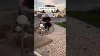 Sie wusste nicht, dass ich zu Hause bin 🤭😂#sveniundnicki #prank #couple #humor #lustigevideos