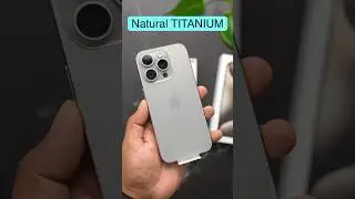 iPhone 15 Pro ASMR Unboxing 
