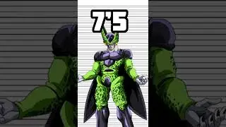 Dragon Ball Villains Heights