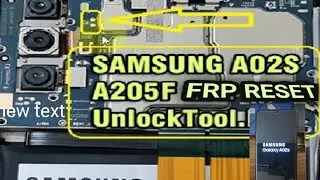 Samsung A02S frp bypass with unlock tool👉A025F/A025M frp reset with Test point solution