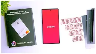 Unboxing Zomato Credit Card | Benefits & Charges of Edition Classic by RBL 🔥🔥🔥