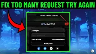 How To FIX Too Many Requests Please Try Again Later on Genshin Impact | Hoyoverse too many request