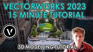 Vectorworks 2023: 15 Minute 3D Modelling Tutorial