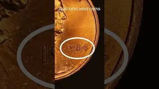 1984 1C DOUBLED EAR ERROR LINCOLN CENT!