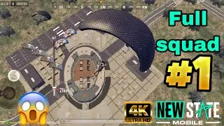 Hardest game play in new state mobile game | new state game solo vs squad