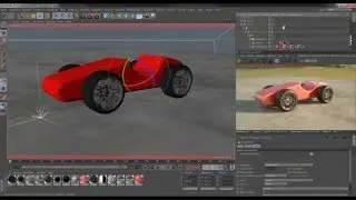 CGI Tutorial Cinema 4d: Reifenspuren in Cinema 4D