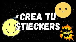 Como Crear Stickers Personalizados + Añadirlos a Whatsapp (2024)