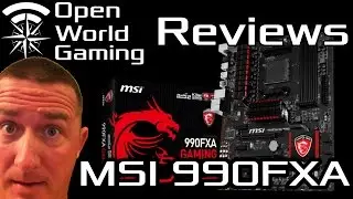New MSI 990FXA Gaming Motherboard UnBoxing