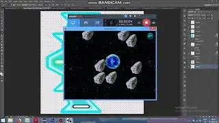 Space Shooter game level