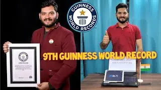 9th Guinness World record I Fastest reverse typing I Fastest typing Indian
