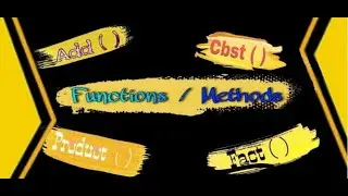 COMPUTER SCIENCE |FUNCTIONS OR METHODS | PART-1 | ICSE