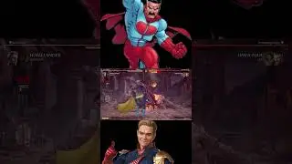 Homelander vs Omni man at the buzzer #fgc #mk1 #homelander #omniman #shorts #short  #mortalkombat