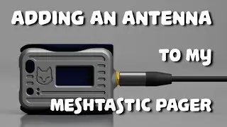 Meshtastic Pager with an External Antenna!