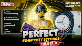 🔥I Make A Perfect Sensitivity For (All Devices) Best BGMI Sensitivity Settings | 2024 | 3.2 Update
