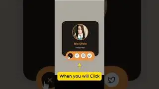 Profile Card UI Animation 