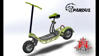 3D render (parduz scooter)