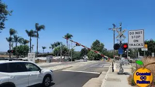 Avenida Aueropuerto. Railroad Crossing, San Juan Capistrano, CA