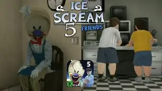 Прохождение МОРОЖЕНЩИКА 5 + СЕКРЕТНЫЙ ПРЕДМЕТ - Ice Scream 5 Friends