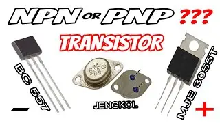 Cara Menentukan Jenis Transistor NPN dan PNP