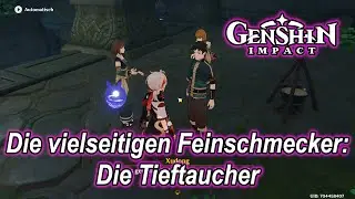 💪Genshin Impact - Weltauftrag: Die vielseitigen Feinschmecker: Die Tieftaucher (Inazuma)💪