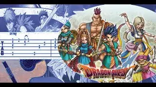 Dragon Quest  - Heavenly Village Tutorial Guitar