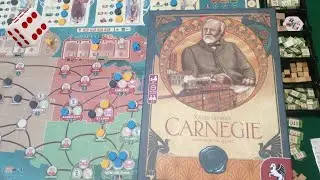 Карнеги I Играем в настольную игру. Carnegie board game.