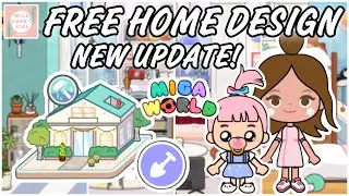NEW FREE HOME DESIGNER 🤩 MIGA WORLD 🌎