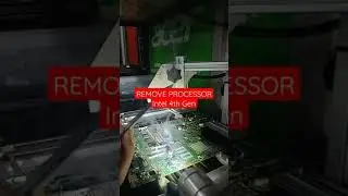 Melepas Chip Processor Intel Gen 4 Pada Laptop Asus X455L 