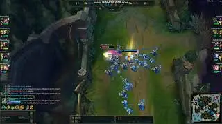 troll amumu blocking minions
