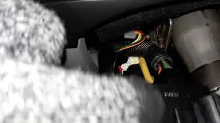 Как снять переключатель света и поворотов на шевроле лачетти