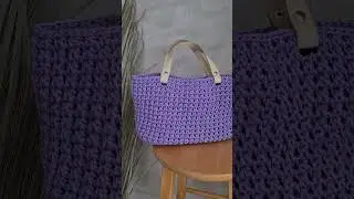 Сумка-шоппер крючком. Для летних образов. 