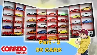 Coleção De Mini Carros 1/60 do Correio da Manhã + 59 carros
