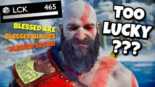 This LUCK 🎲 Build is AMAZING - God of War Ragnarok Best Build
