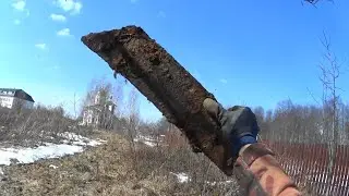 Лемеховый день . Нашел место с  металлом. АСЯ-150.