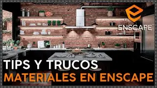 Enscape 3.1 Configuración de materiales | Tips y trucos