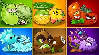 Plants Vs Zombies 2 | All TEAM RANDOM Plants Power-Up! vs Deep Sea Gargantuar (PVZ2)