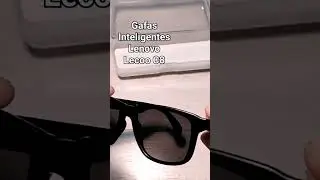 GAFAS INTELIGENTES LENOVO LECOO C8 #gafasdesol #lenovo  #lecoo #gafasintegentes #googleassistant