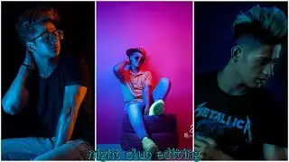 Picsart se photos editing tutorial video color night club || the edit studio