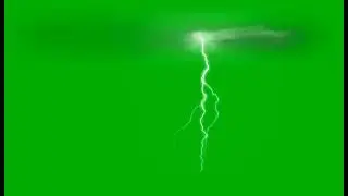 Free Thunder Green Screen