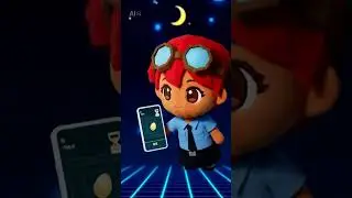 Bing Video Creator Sora2 💤中の夢の中の🎮で、📞🕵️‍♀️🐼🏠🥚⏳