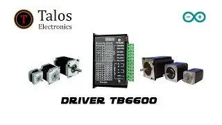 Driver TB6600, controla posición, velocidad, con precisión.